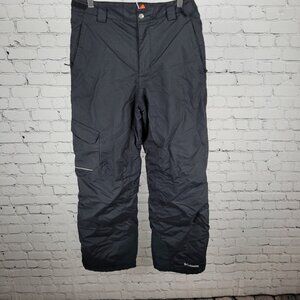 Columbia Black Bugaboo Adjustable Omni Heat Snow Pants Youth Size XL (28x30)